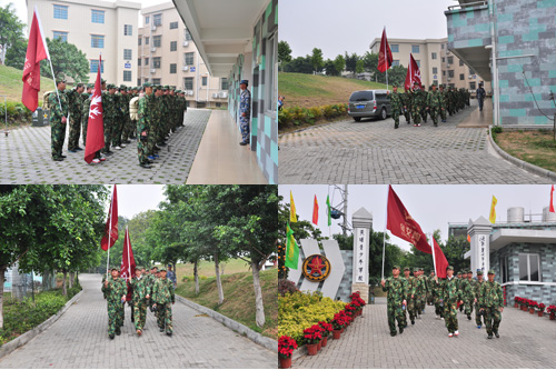 10公裏野外拉練，宅男视频APP在线观看向黃埔軍校舊址出發拉